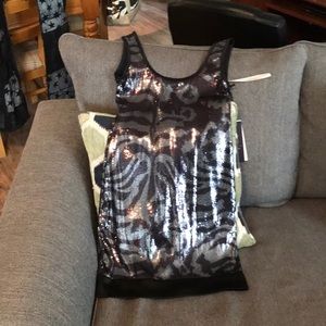 Hale Bob sequin mini dress